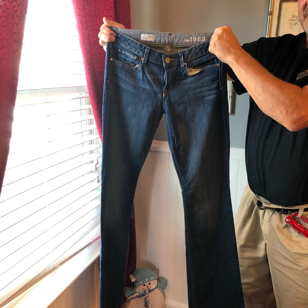 Gap 1969 boot cut Jeans in Long length (6L)